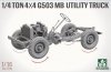 Takom 1016 1/4 ton 4×4 G503 MB Utility Truck ( Jeep Willys ) 1/16